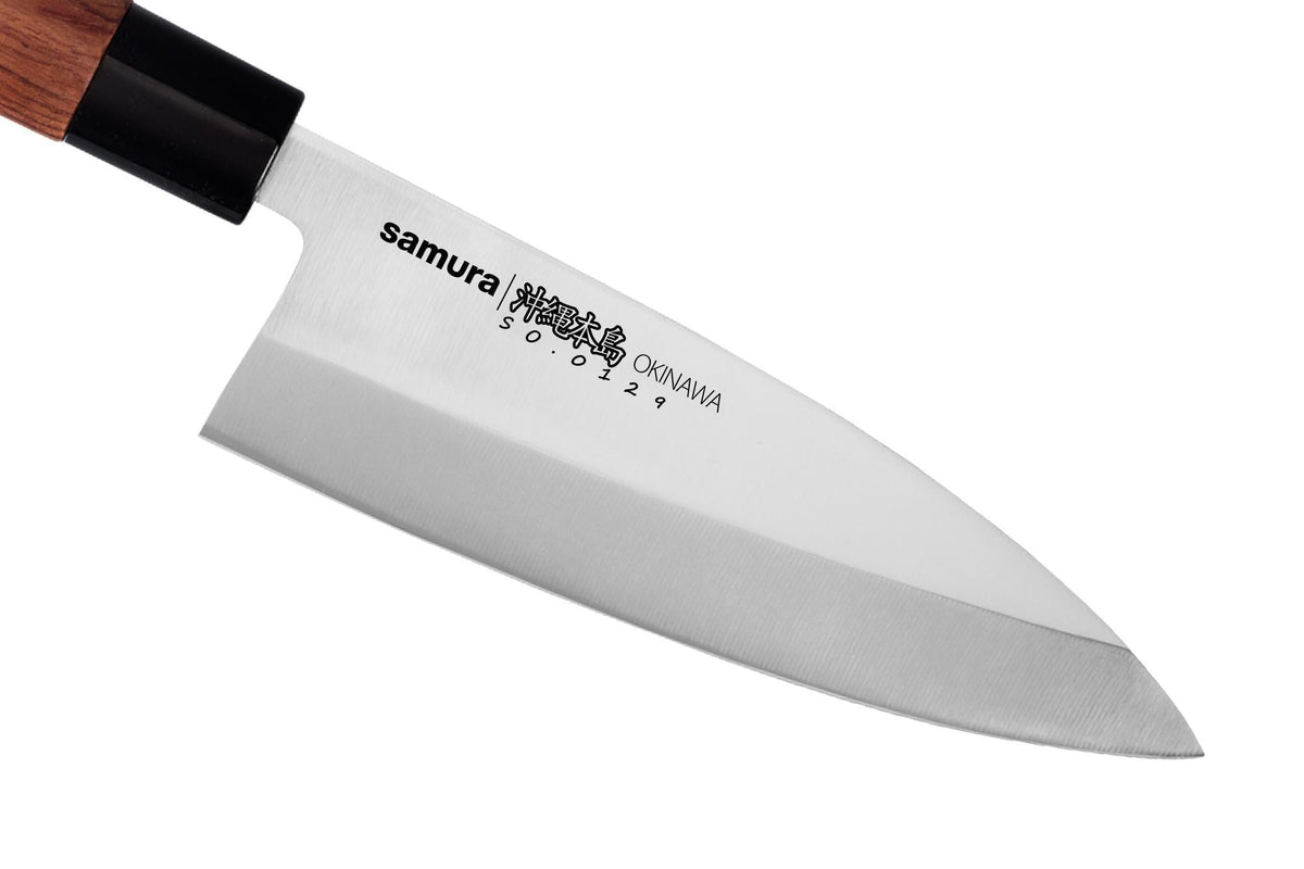 Cuțit Samura Okinawa Deba 6.7"/170mm, AUS-8 HRC-58