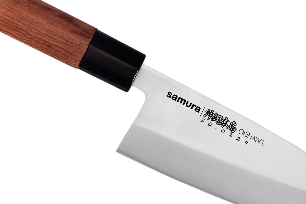 Cuțit Samura Okinawa Deba 6.7"/170mm, AUS-8 HRC-58