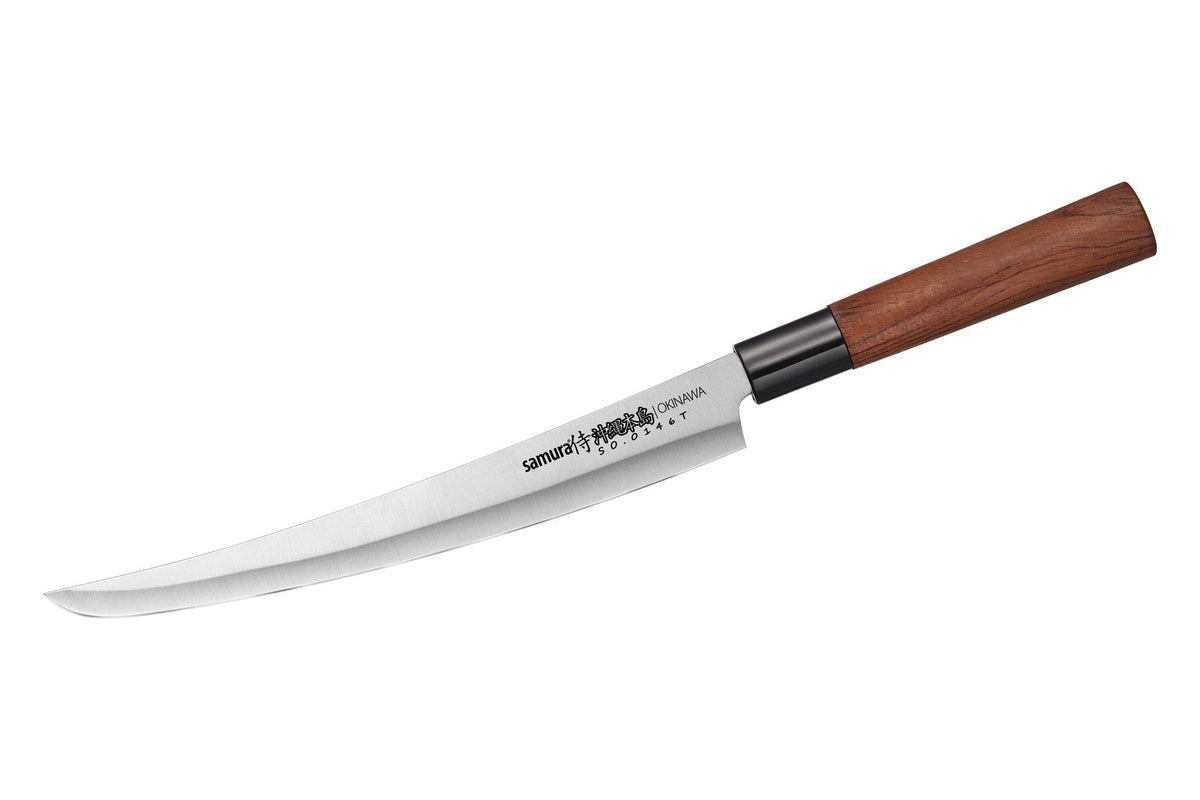 Cuțit Samura Okinawa Tanto feliator 9"/230mm, AUS-8 HRC-58