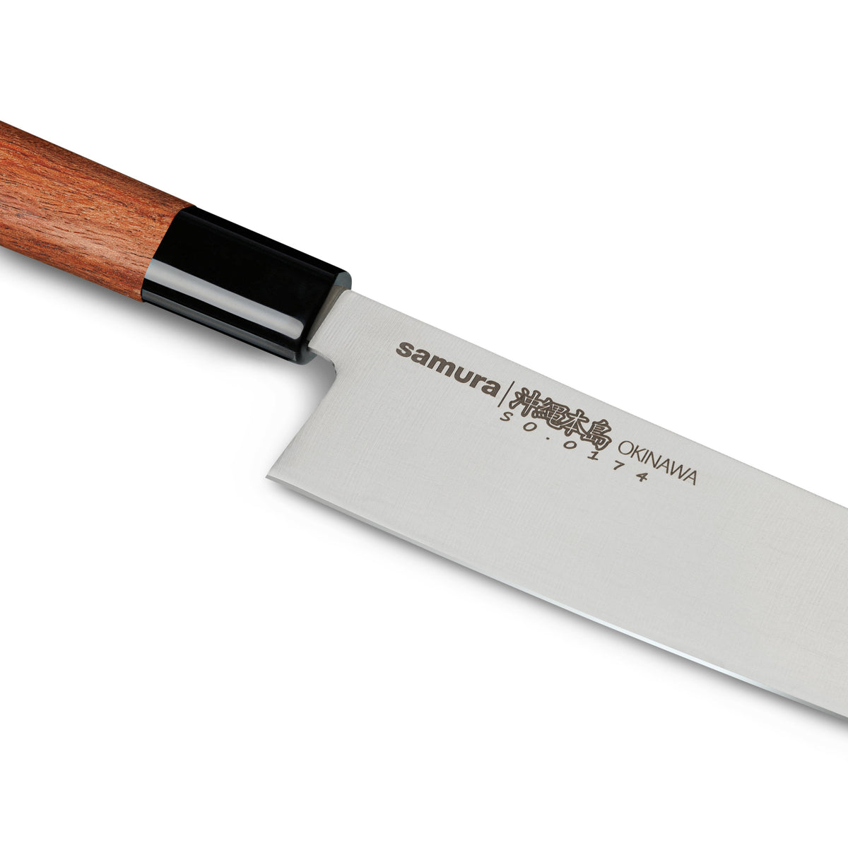 Cuțit Samura Okinawa Nakiri 6.8"/172mm, AUS-8 HRC-58
