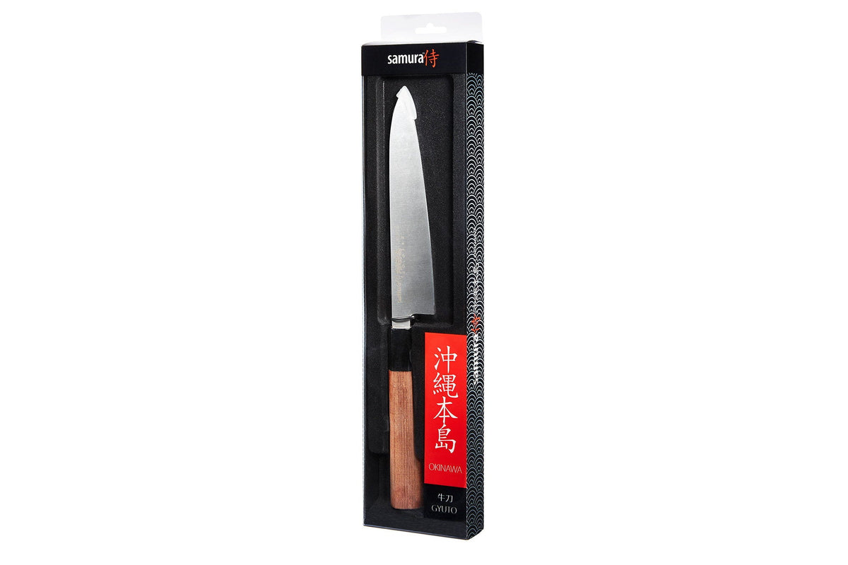 Cuțit Samura Okinawa Gyuto 6.7"/170mm, AUS-8 HRC-58