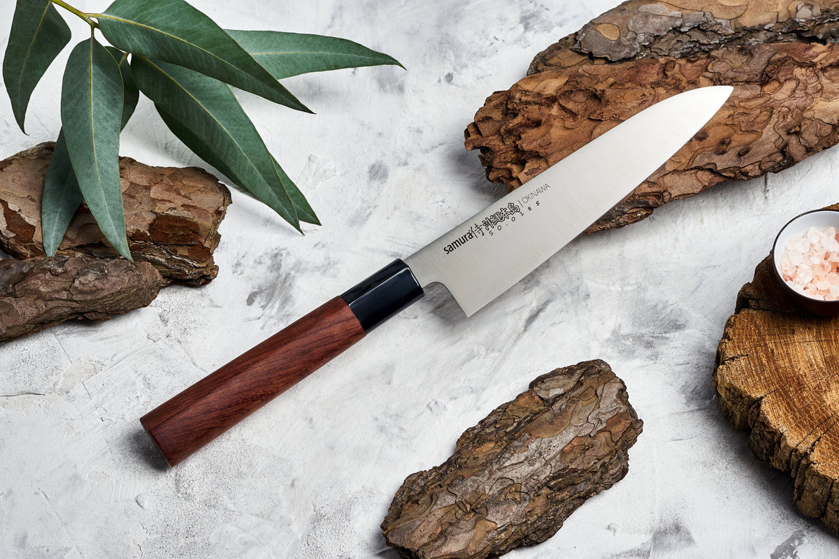 Cuțit Samura Okinawa Gyuto 6.7"/170mm, AUS-8 HRC-58