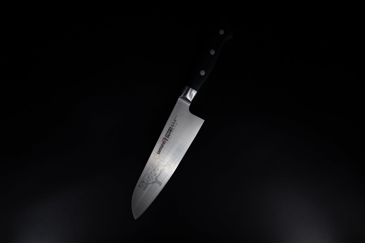 Cuțit Samura Pro-S Santoku 7"/175mm, AUS-8 HRC-58