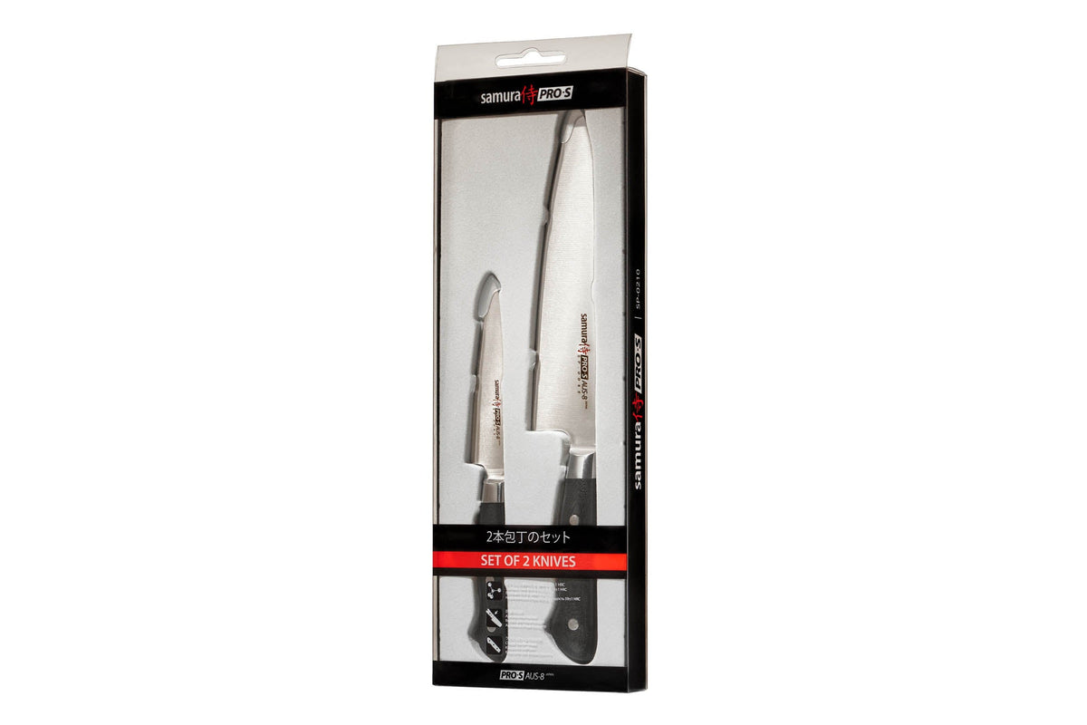 Set cuțite Samura Pro-S 2 buc. AUS-8 HRC-58