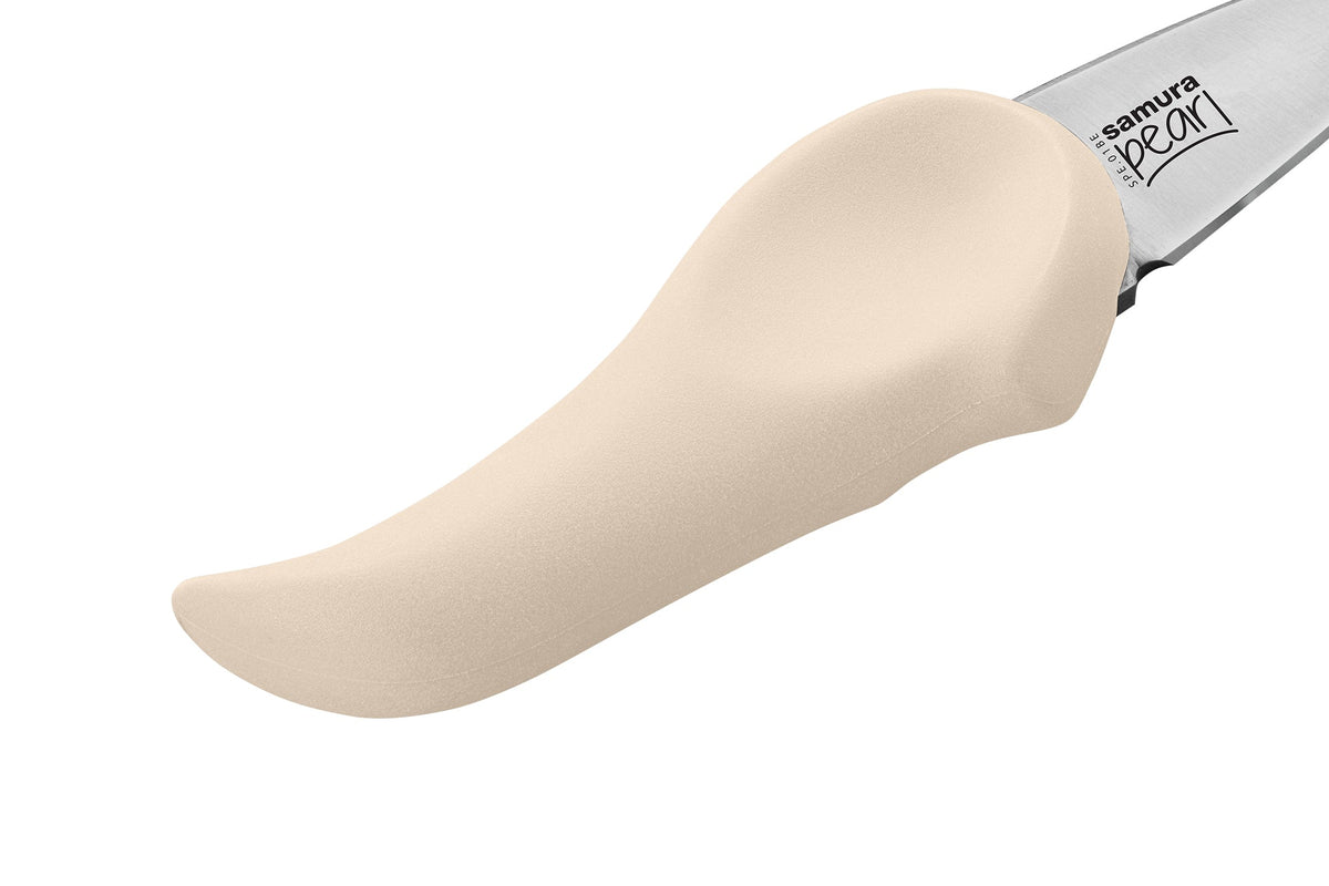 Cuțit Samura Pearl p/u stridii 3.0"/73mm, bej  AUS-8 HRC-59