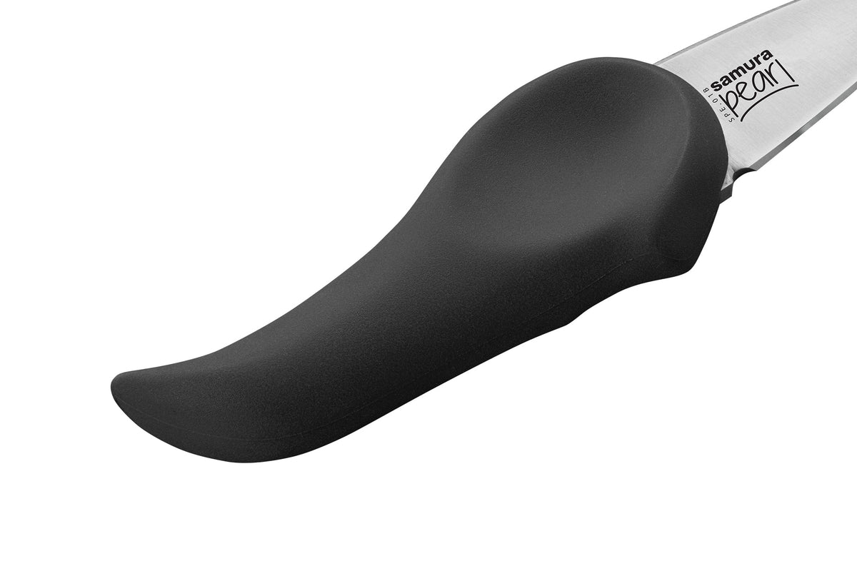 Cuțit Samura Pearl p/u stridii 3.0"/73mm, negru  AUS-8 HRC-59