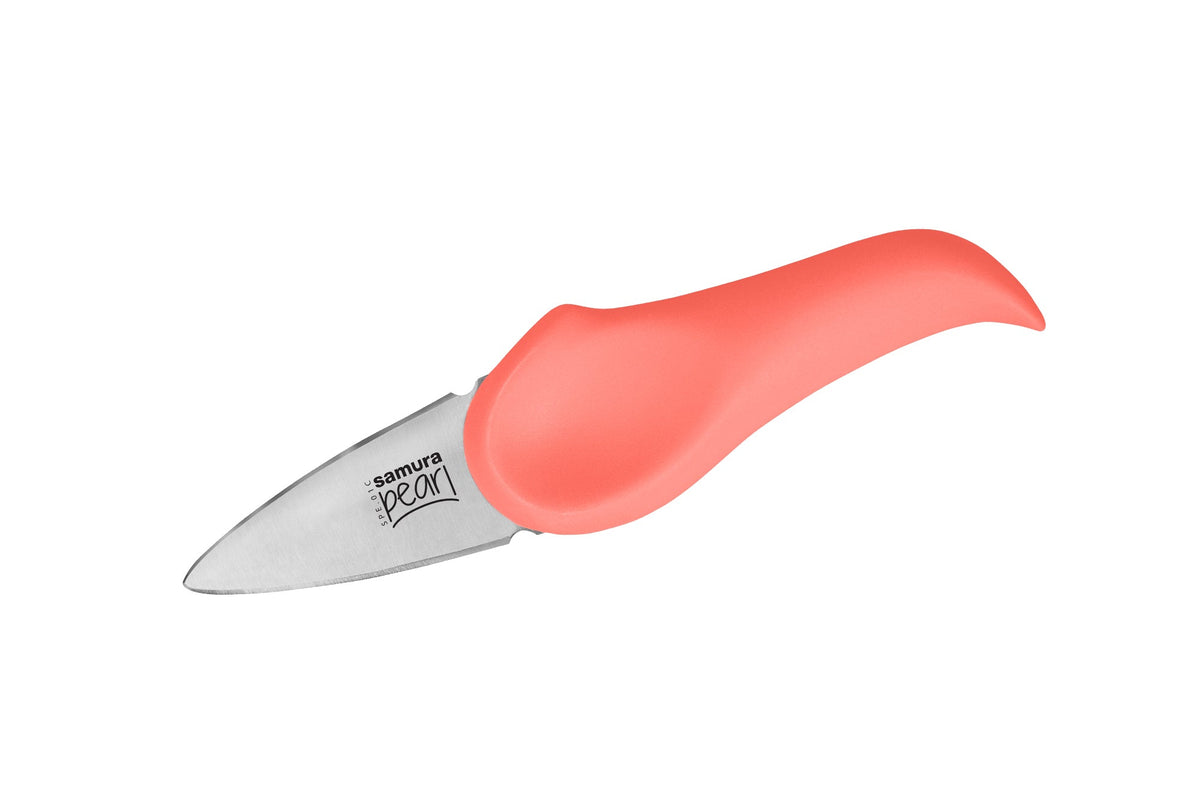 Cuțit Samura Pearl p/u stridii 3.0"/73mm, coral AUS-8 HRC-59