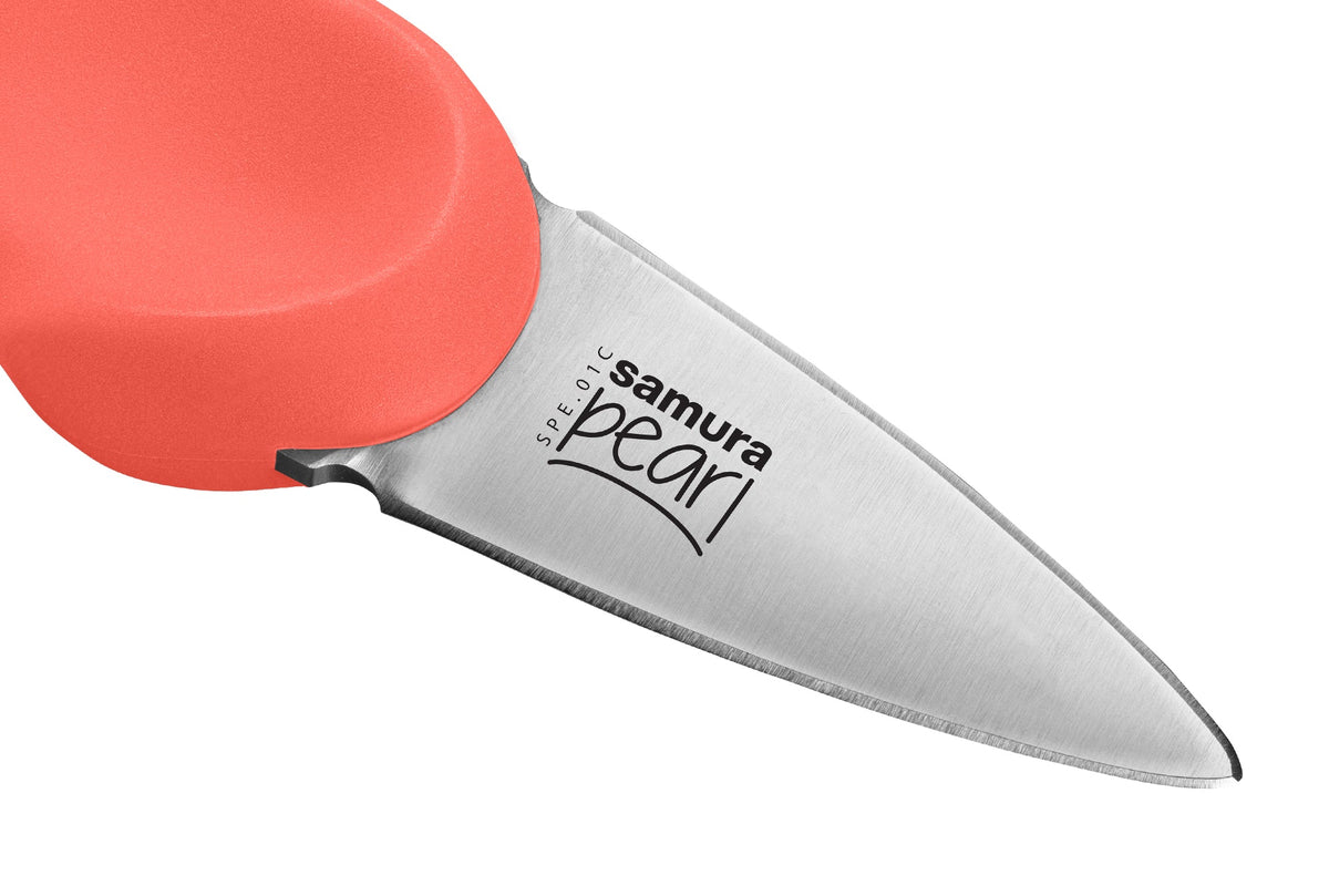 Cuțit Samura Pearl p/u stridii 3.0"/73mm, coral AUS-8 HRC-59