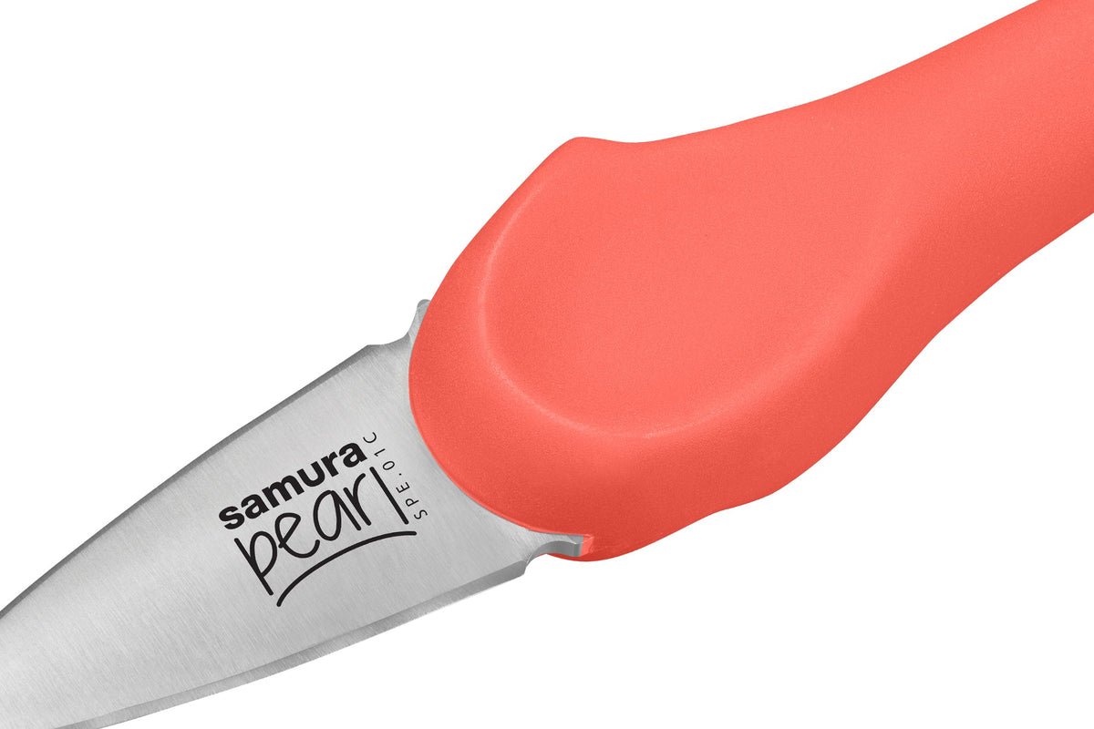 Cuțit Samura Pearl p/u stridii 3.0"/73mm, coral AUS-8 HRC-59