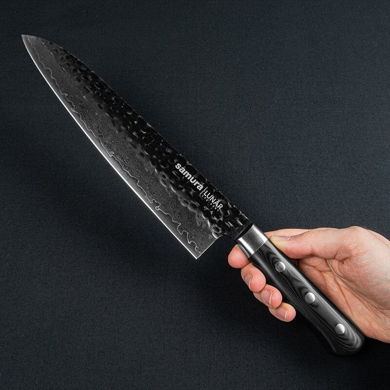 Cuțit Samura Pro-S Lunar Grand Chef 9.4"/240mm, VG-10 HRC-61