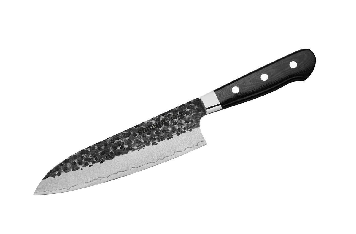 Cuțit Samura Pro-S Lunar Santoku 7.1"/180mm, VG-10 HRC-61