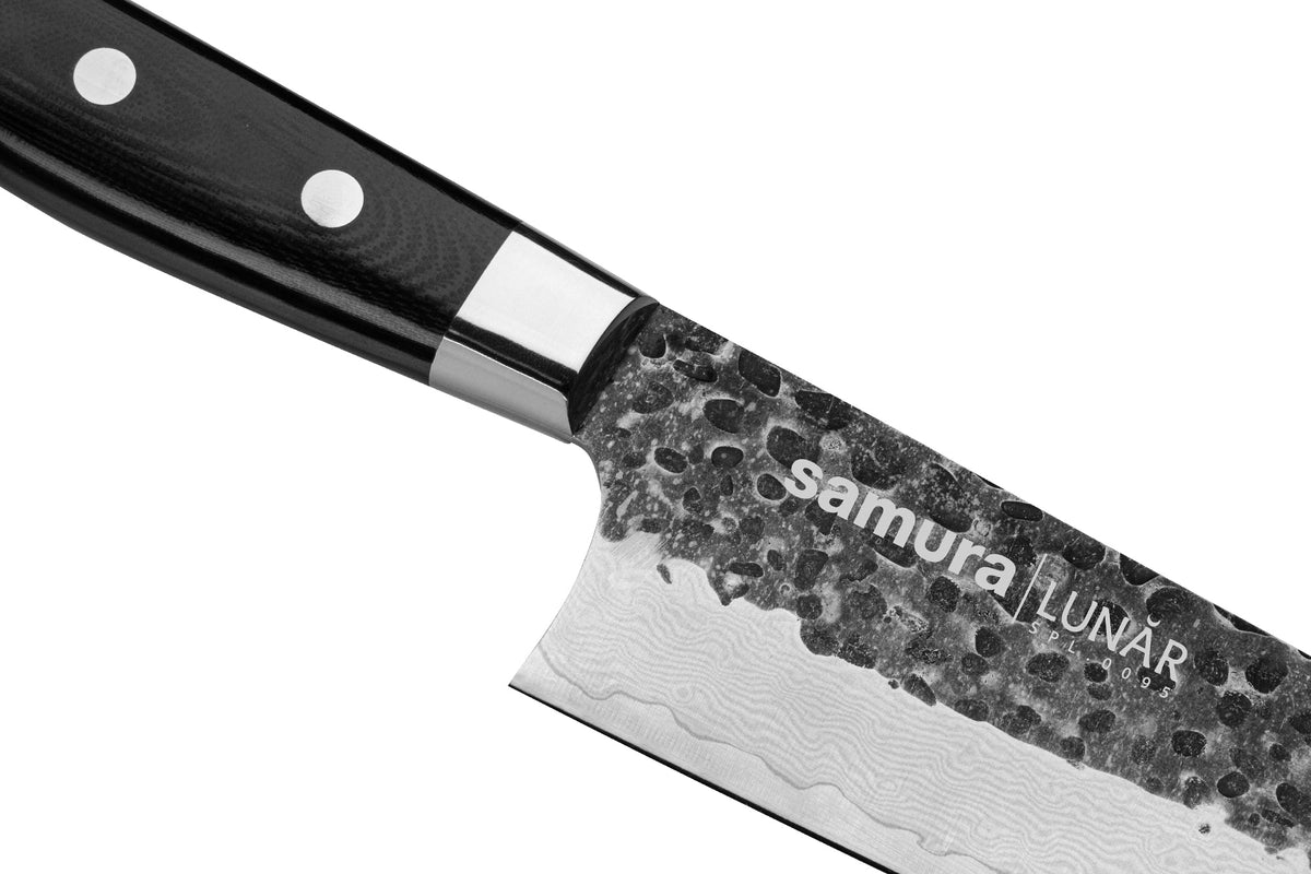 Cuțit Samura Pro-S Lunar Santoku 7.1"/180mm, VG-10 HRC-61