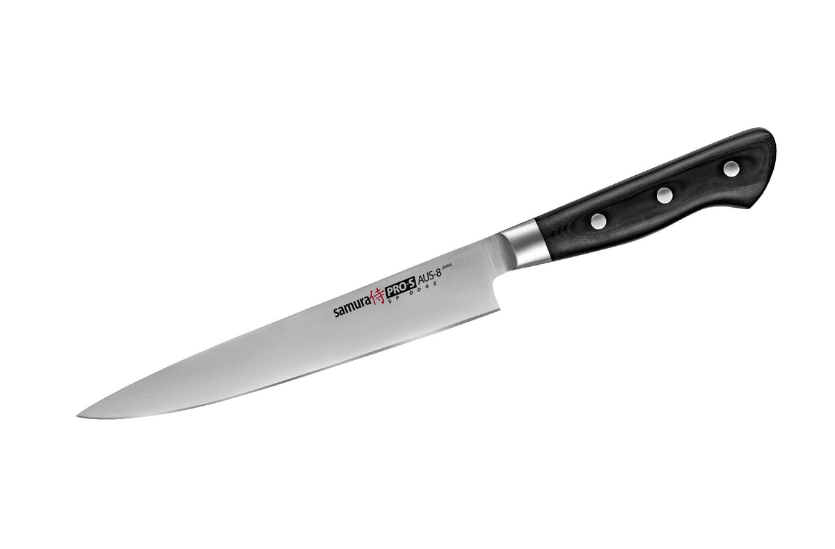 Cuțit Samura Pro-S feliator 7.9"/200mm, AUS-8 HRC-58