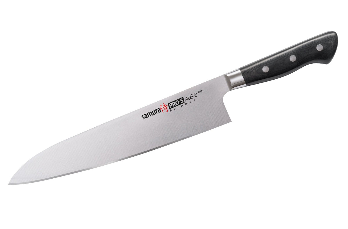 Cuțit Samura Pro-S Grand Chef 9.4"/240mm, AUS-8 HRC-58