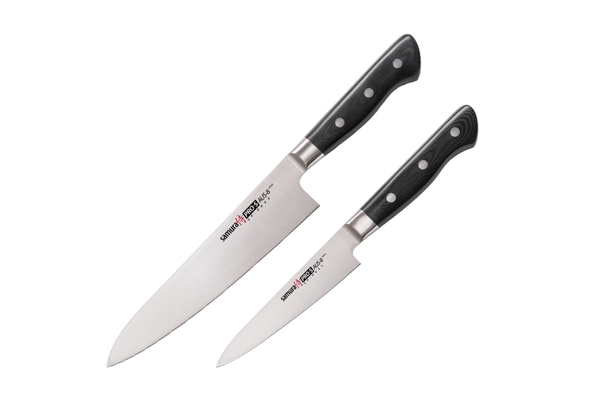 Set cuțite Samura Pro-S 2 buc. AUS-8 HRC-58