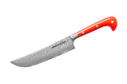 Cuțit Samura Sultan pichak Chef rosu 7"/164mm, oțel Damasc VG-10 67 de straturi,