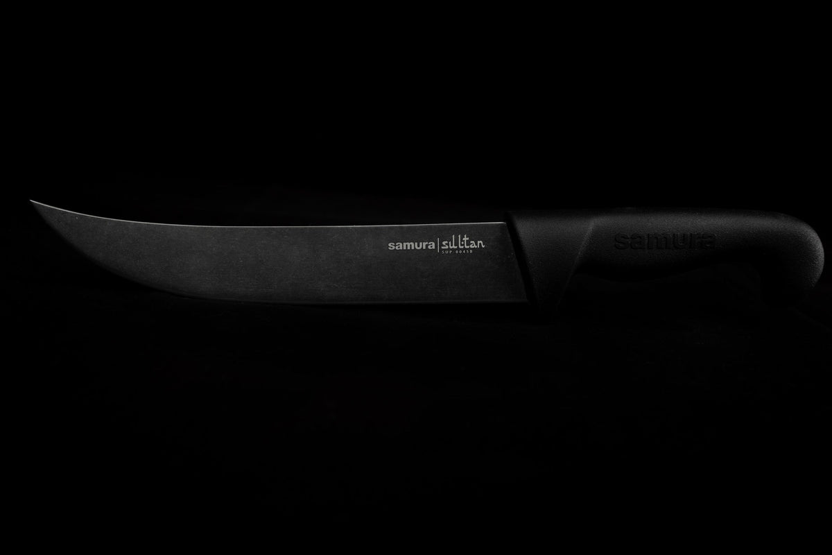 Cuțit Samura Sultan Pro Stonewash Pichak long feliator 8.4"/213mm, AUS-8 HRC-59