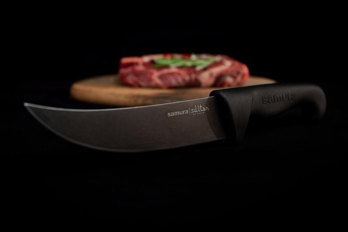 Cuțit Samura Sultan Pro Stonewash Pichak Chef 6.5"/161mm, AUS-8 HRC-59