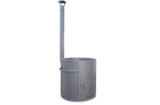 Soba cu cos de fum pentru ceaun 100L