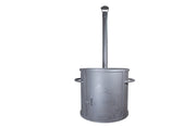 Soba cu cos de fum pentru ceaun 225L