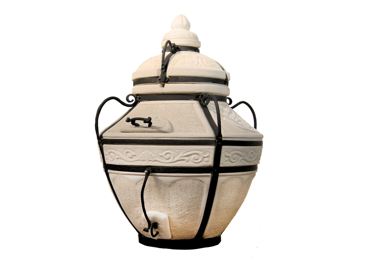 Tandoor Aladin cu capac rabatabil complect cu suport pt tandoor