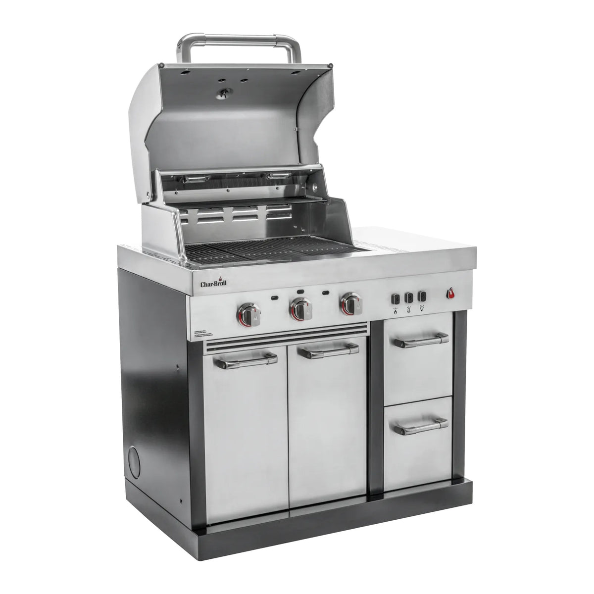 Bucătărie exterioară modulară Char-Broil Ultimate 3200 140906 TRU-Infrared™ – Grătar pe gaz, 3 arzătoare, inox 304 non-magnetic