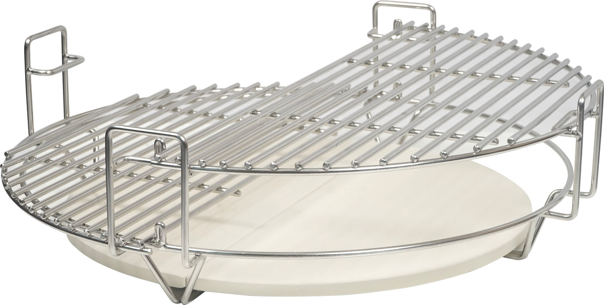 Gratar ceramic pe carbuni Kamado Premium Beta 22 - imagine produs