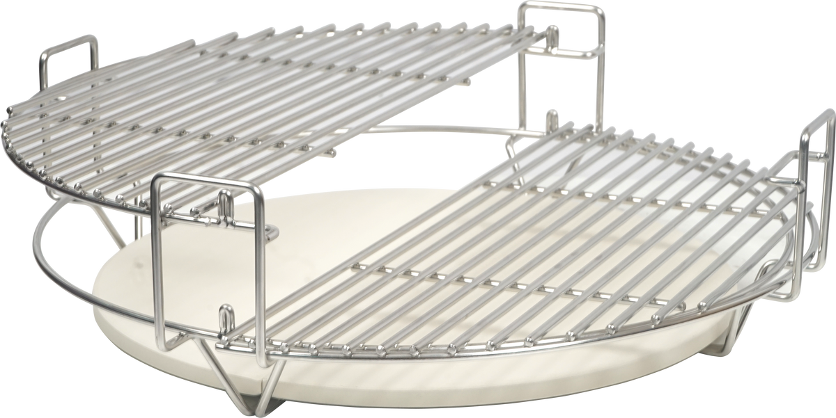 Gratar ceramic pe carbuni Kamado Premium Beta 22 - imagine produs