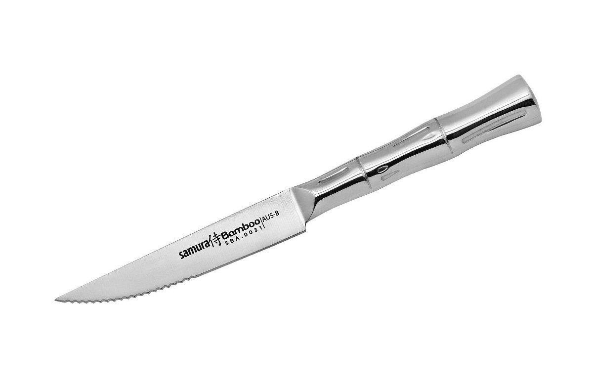 Cuțit Samura Bamboo p/u steak 5"/110mm, AUS-8 HRC-58