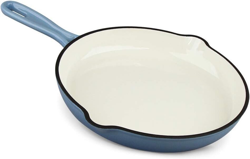 Set vase fonta emailata, 7 piese, albastru - imagine produs