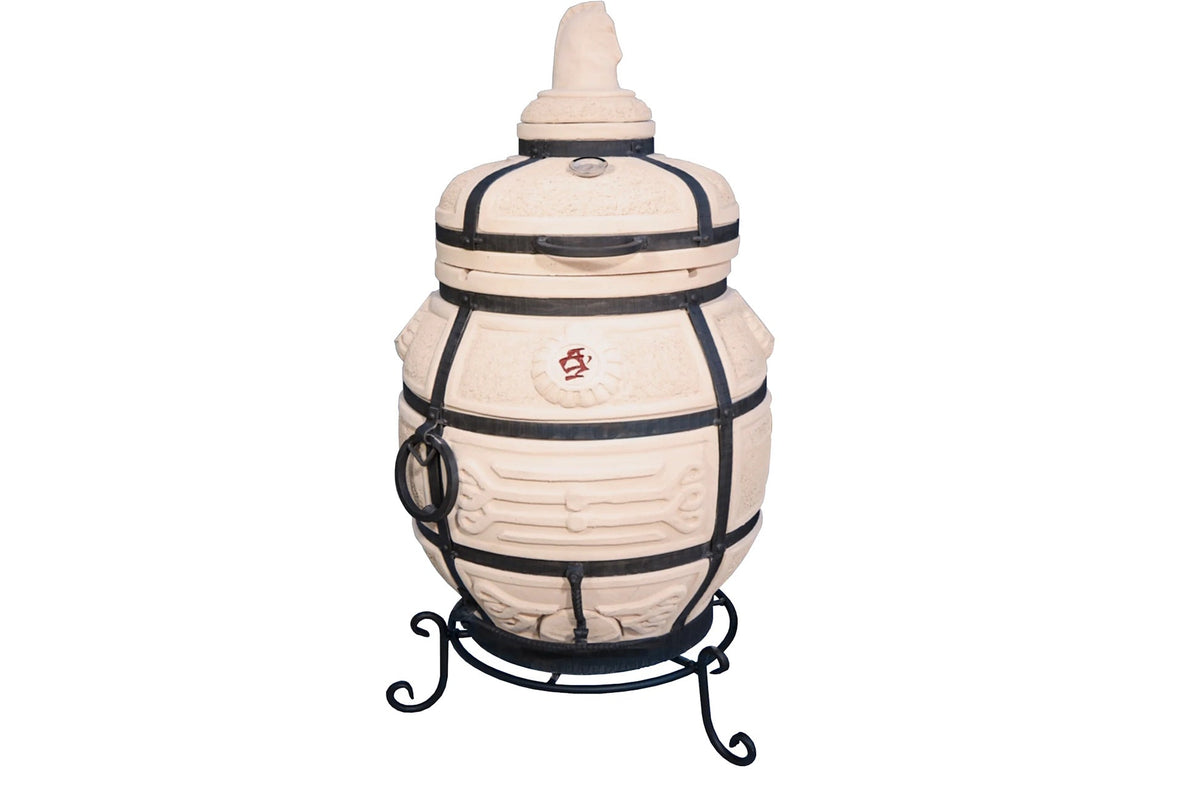 Tandoor Poruchik cu capac rotativ