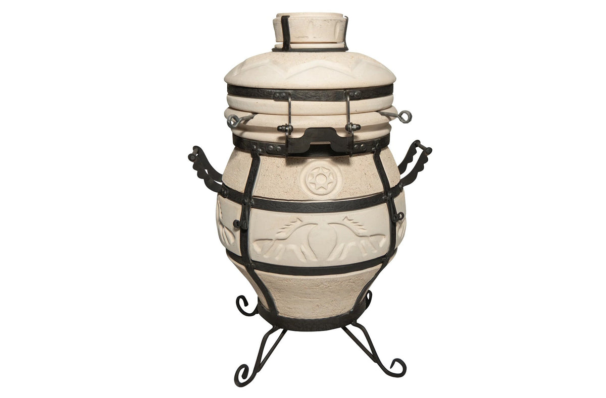 Tandoor SamObjar cu capac rabatabil