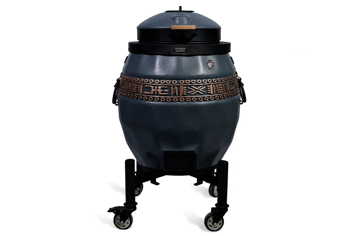 Tandoor izolat Sarmat culoare grafit cu capac rabatabil