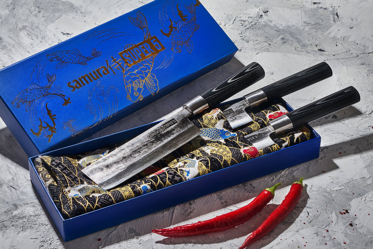 Set cuțite Samura Super 5 3 buc. VG-10 HRC-60