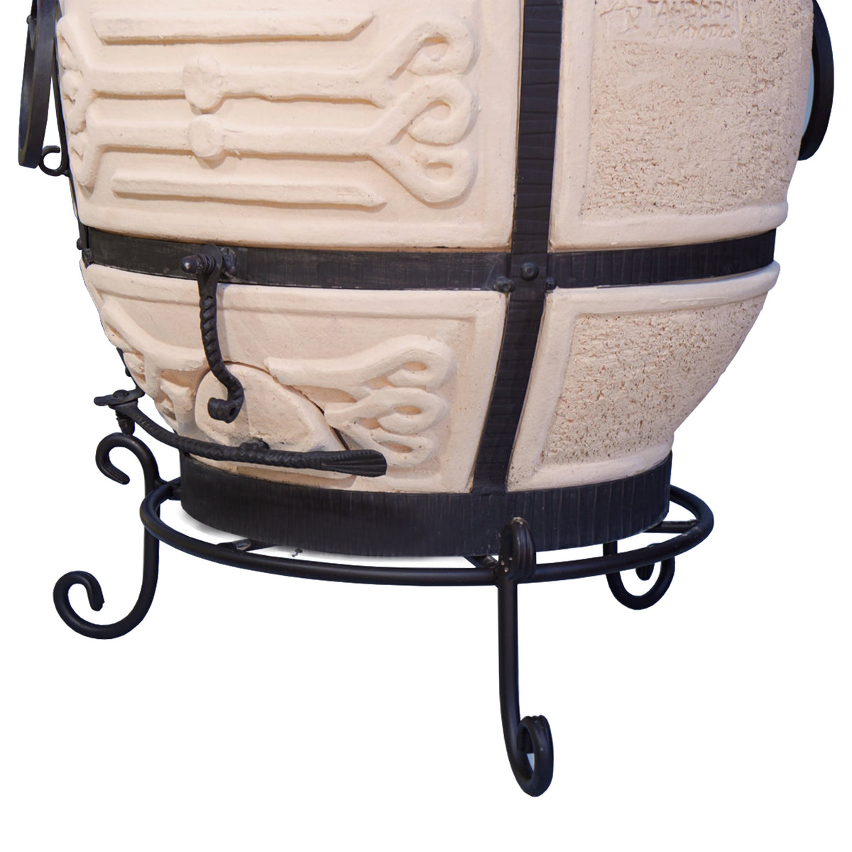 Tandoor Poruchik cu capac rotativ