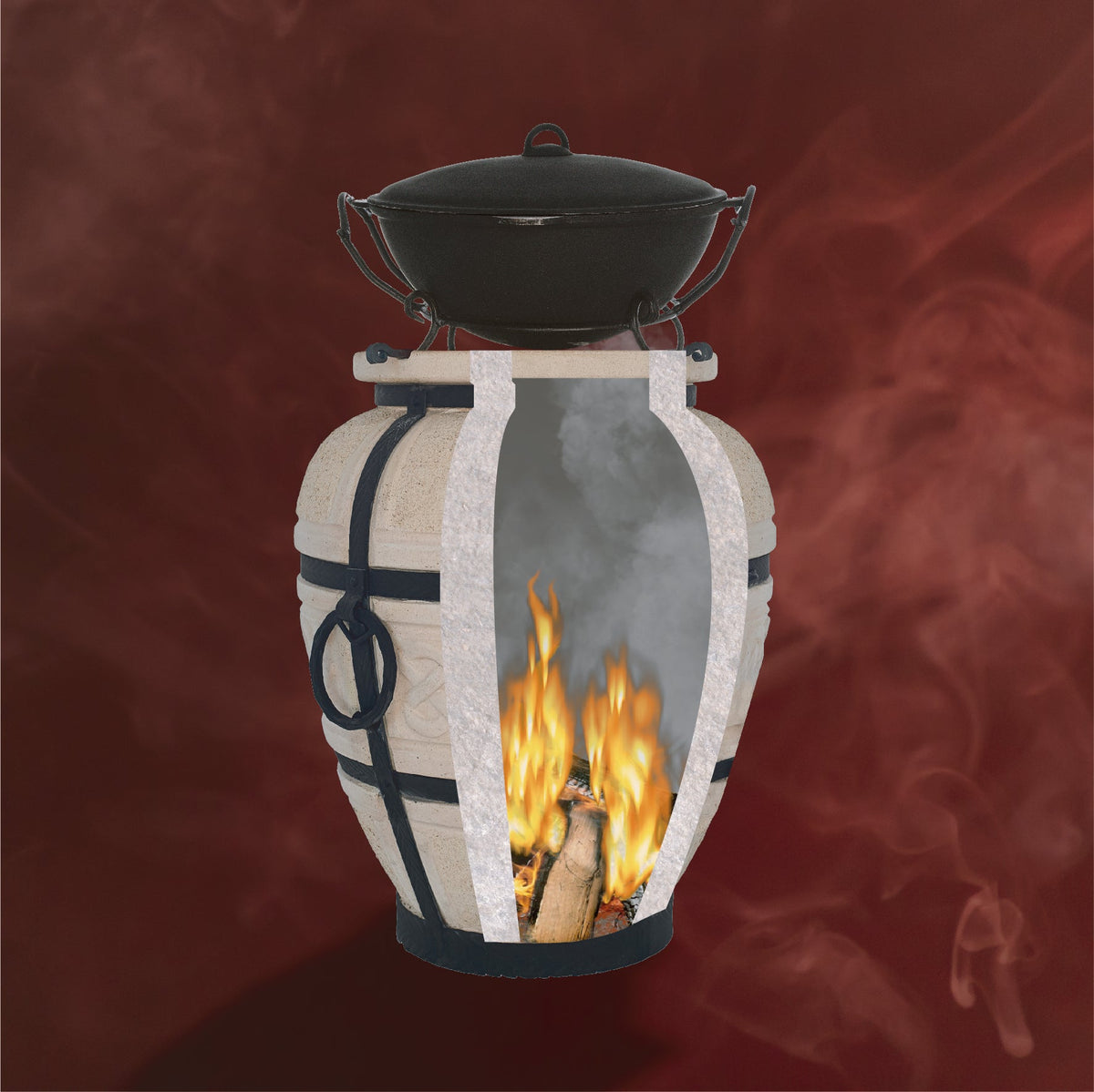 Suport pentru ceaun pe Tandoor "Aladin", "Ataman", "Dastarkhan", "Poruchik", "SamObjar", "Skif"