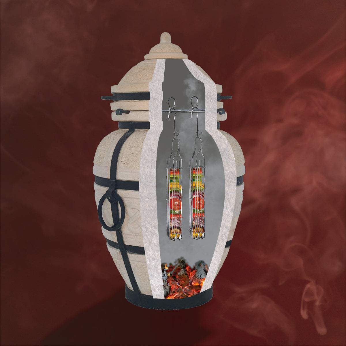 Etajera grilaj "Kebab"
