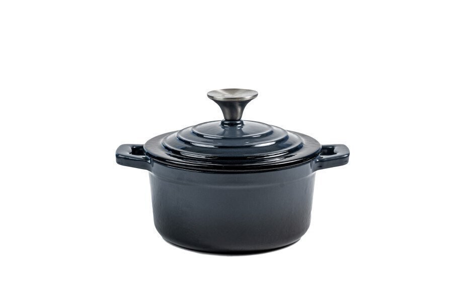 Set vase fonta emailata, 7 piese, gri - imagine produs